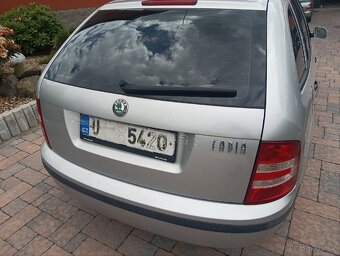 Skoda fabia 1.4 16v combi,r.2005,org.km,po stk - 7