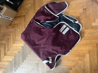 Deka výběhová Horseware Amigo Hero 50g, 140cm fig/silver - 7