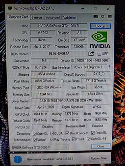 MSI GTX 1080Ti 11GB GAMING X - 7