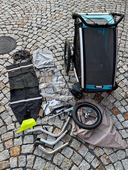 Thule Chariot Sport 1 s příslušenstvím navíc - 7
