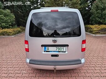 VW Caddy 1.9 TDI 77kW,klima,bez koroze,tažné,výhřev,serviska - 7