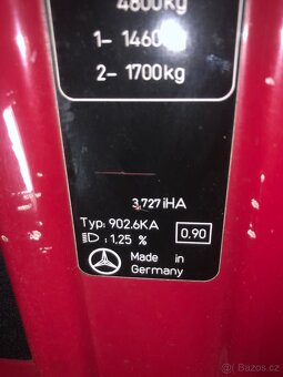 Zadní osa s uzaverkou 41:11 sprinter vw LT - 7
