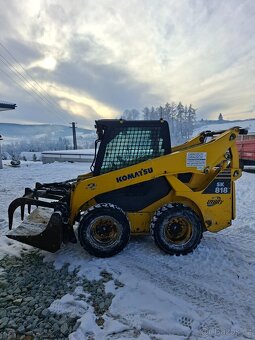 Smykovy nakladac komatsu sk818 utility - 7