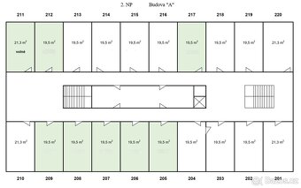 Pronájem kanceláře, 400 m2 - Ostrava - Hrabová, ul. Místecká - 7