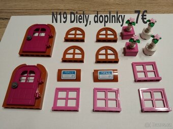 (N1-20) Lego® Sady dielov (ako nové, nehrané) - 7