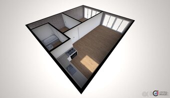 Pronájem bytu 2+kk s předzahrádkou, 45 m2 - Chrudim - 7