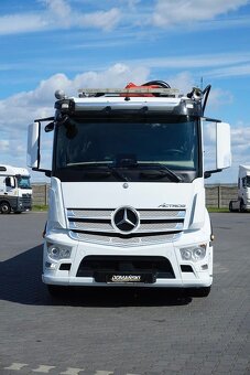 MB Actros 2543-6x2–Valník+HR-FASSI F-295 RA–EURO 6 - 7