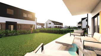 Dvoupodlažní byt 4+kk, 101,45m2, zahrada, parkování, balkón, - 7