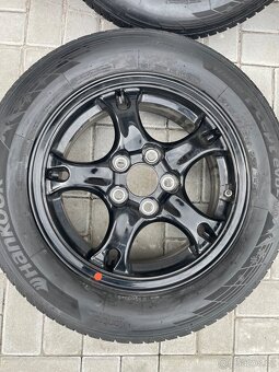 Alu kola kia, nové zimní pneu 205/60 R16 - 7