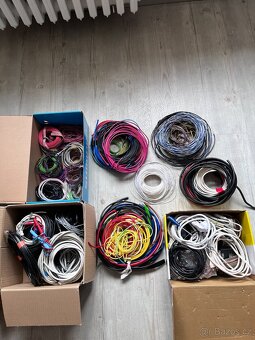 Vodiče,dráty, licny, bužírky a další materiál - 7