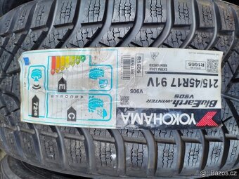 215/45/17 zimni pneu FULDA a YOKOHAMA 215/45 R17 - 7