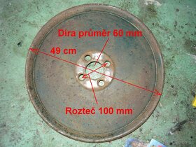 Falcový disk 720x120 (715x115) Kronprinz KPZ - 7