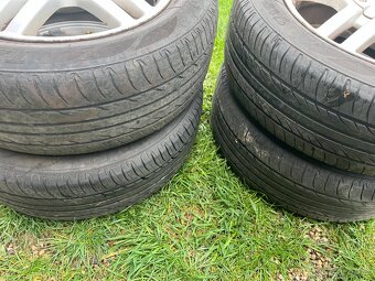 4x litá kola FORD 4x108 R15, letní pneu - 7