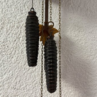 Dřevěné hodiny kukačky plně funkční bijí i kukají - 7