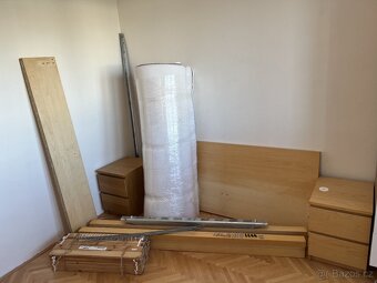 Predám posteľ IKEA MALM 160×200 cm + nočné stolíky - 7