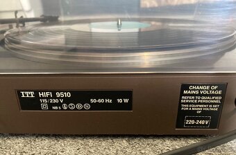 Vintage gramofon ITT HiFi 9510 - 7
