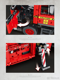 Nová Stavebnice Reobrix Hasičský vůz - 7