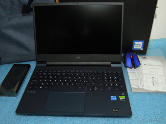 Nový Herní HP Victus 15 i5-12450H RTX 3050 512G Záruka 22měs - 7