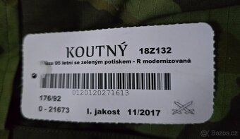 Prodám nové letní vojenské kalhoty a blůzu - 7
