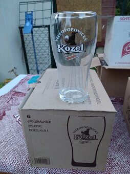 Pivní sklenice, krýgly - Kozel, Gambrinus, Pilsner - 7