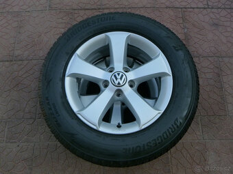 Zimní alu sada originál VW Tiguan 5x112 6,5Jx16 ET33 - 7