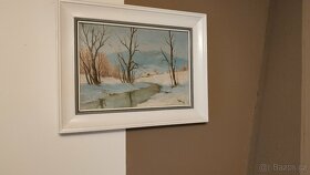 Obraz zimní krajiny - 7