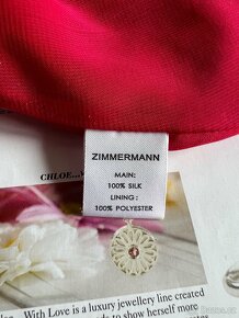 Zimmermann mini hodvábne šaty XXS - 7