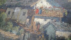Obraz Konstantin Stoitzner 1911 olej 80x60 - 7