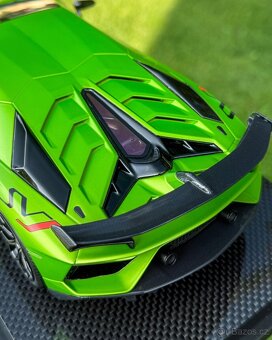 MR Collection - Lamborghini Aventador SVJ, Verde Alceo, 1:18 - 7