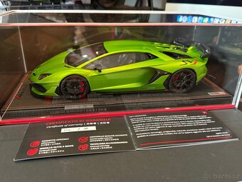 MR Collection - Lamborghini Aventador SVJ, Verde Alceo, 1:18 - 7