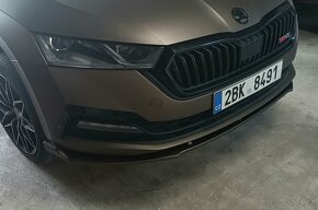 SPOJLER LIPO OCTAVIA 4 SPLITER POD PREDNI NARAZNIK - 7
