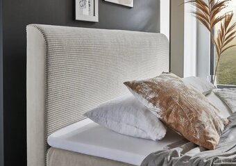 Boxspring postel MEMPHIS s úložným prostorem - 7