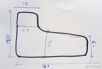 Rohový pracovní stůl nastavitelná výška + šuplíky - 7