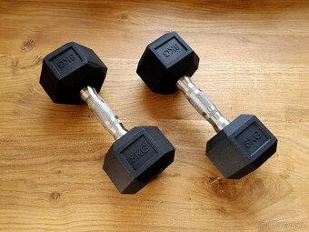 jednoručky činky - HEXA 2-10kg (108kg) - 7