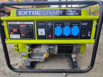 Elektrocentrála Extol 5,5kw - 7