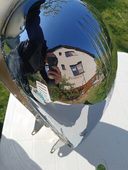 Nádrž Jawa 500 OHC originál v chromu - 7