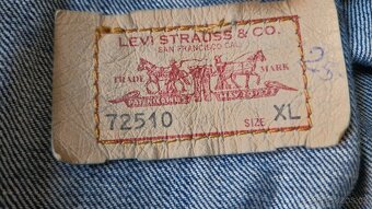 Džínová bunda originál Levis XL - 7