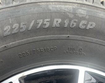 Alu 6x16 5x118 ET68 pneu 225/75/16 116Q - 7