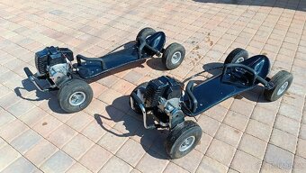 Skateboard benzínový - dvoutaktní motor 49 cc - 7