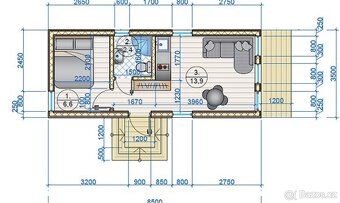 Modulový dům BARN 30 - 7