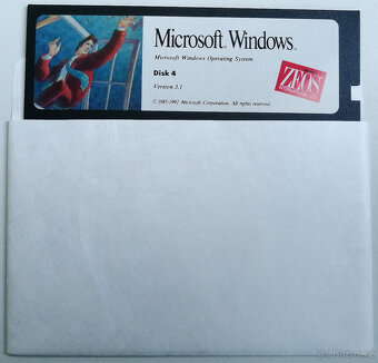 PREDÁM WINDOWS 3.1. 1992 ZEOS USA-TOTAL RARE - 7