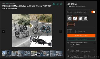 Elektro-tříkolka za polovic - 7