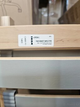 POSTEL IKEA HEMNES 180200 S NOČNÍMI STOLKY - 7