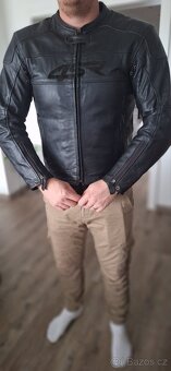 Kožená bunda 4sr Hooligan Black velvet - 7