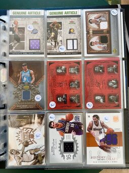 NBA karty (limitky,podpisovky, dresovky) - 7