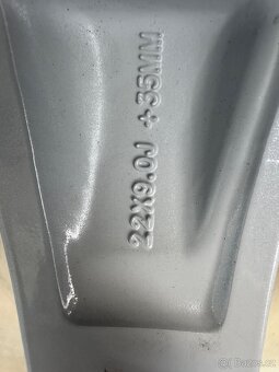 Nová Alu originální sada kolTesla model X, letní pneu (D2) - 7