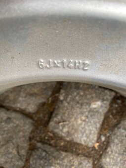 Alu kola 4x108 celoroční pneu 175/65 R14 Peugeot 206 - 7