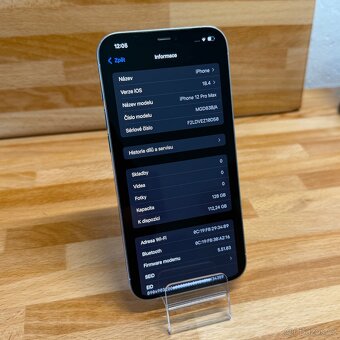iPhone 12 Pro Max 128GB, bílý (12 měsíců záruka) - 7