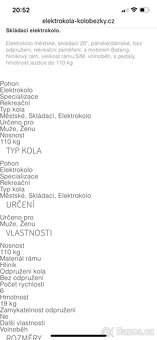 Skládací elektrokolo SAVA - 7