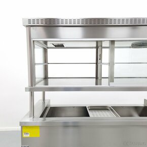 Chladící vitrína - saladeta 160x70x180 cm - 7